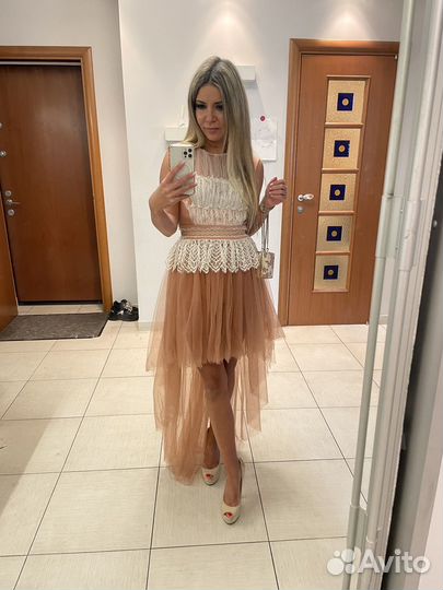 Вечернее платье elisabetta franchi новое