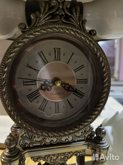 Часы телефон лампа