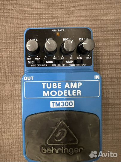 Гитарные педаль amp modulation