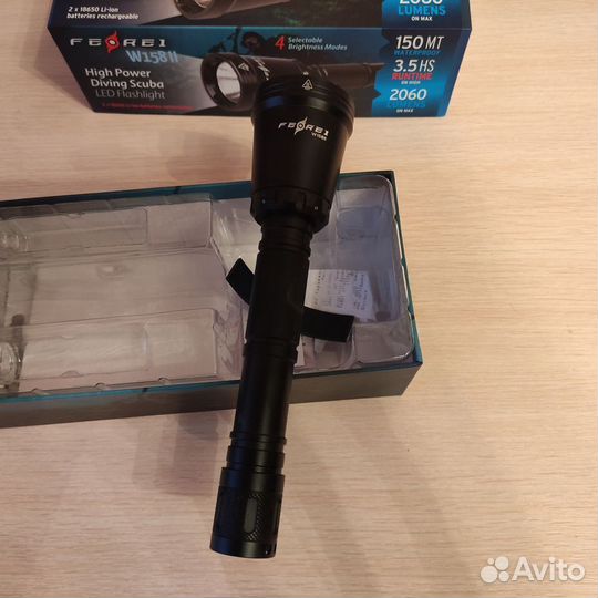 Фонарь подводный ferei W158II