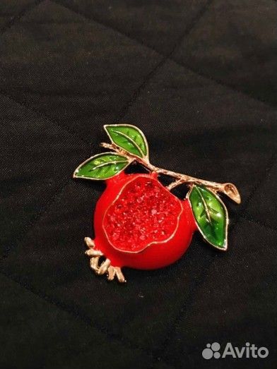 Брошь гранат по мотивам gucci Гуччи