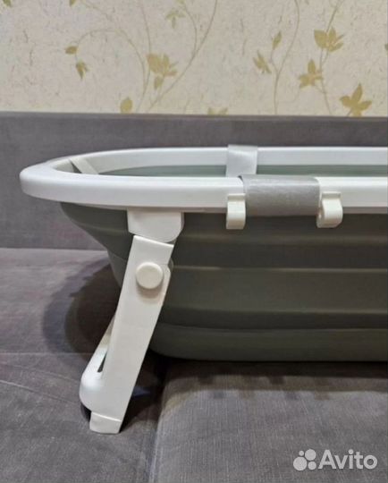 Ванночка для купания складная с матрасиком