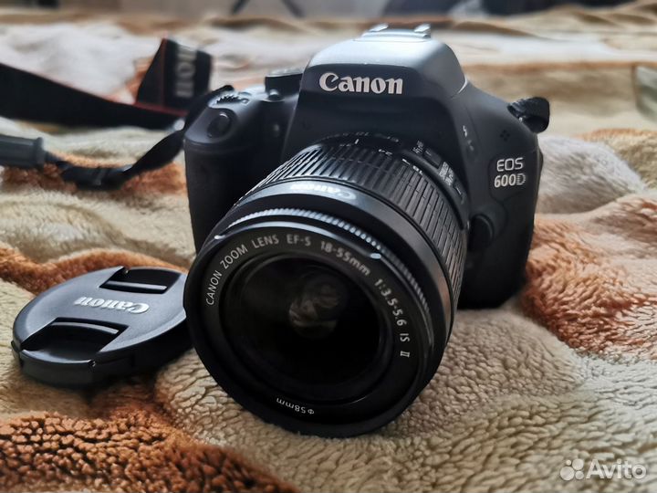 Фотоаппарат Canon EOS 600D kit 3.5-5.6 IS II