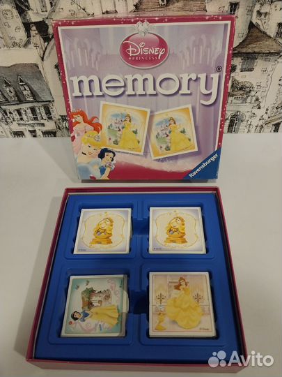 Игра настольная Memory (найди пару)