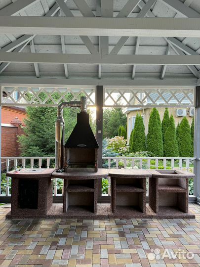 Мангальная зона, гриль комплекс с гарантией