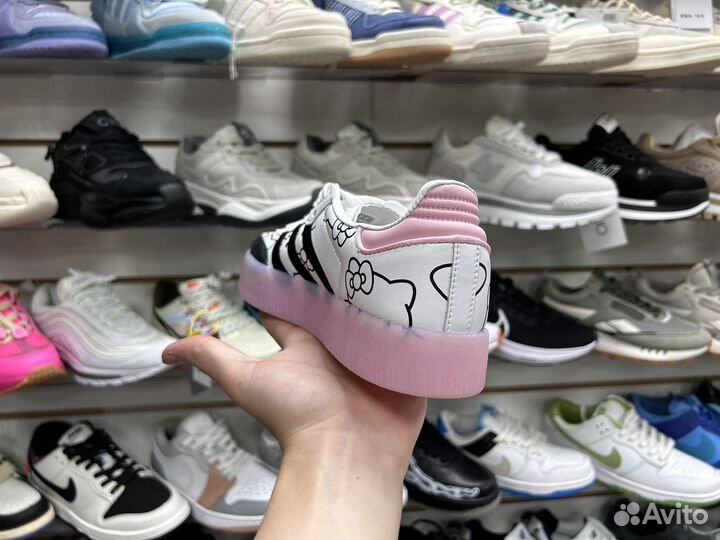 Кроссовки Adidas samba Hello kitty