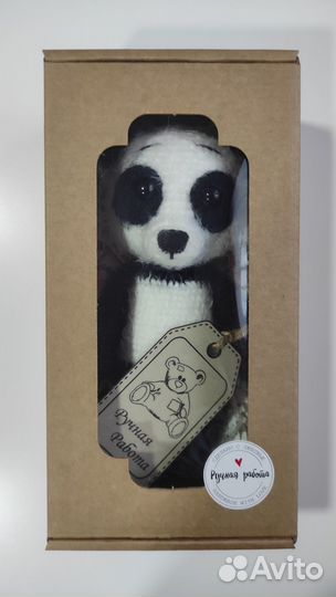 Вязаная панда