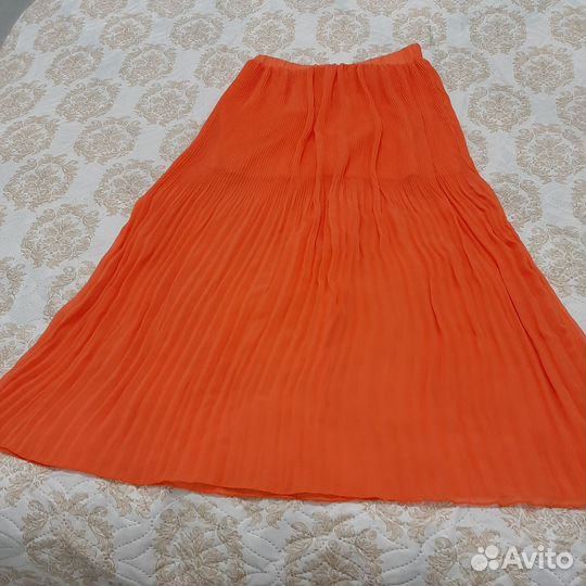 Юбка плиссерованная длинная