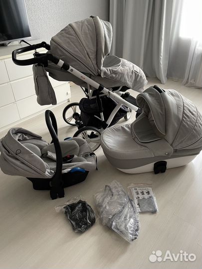 Коляска детская Adamex 3 в 1