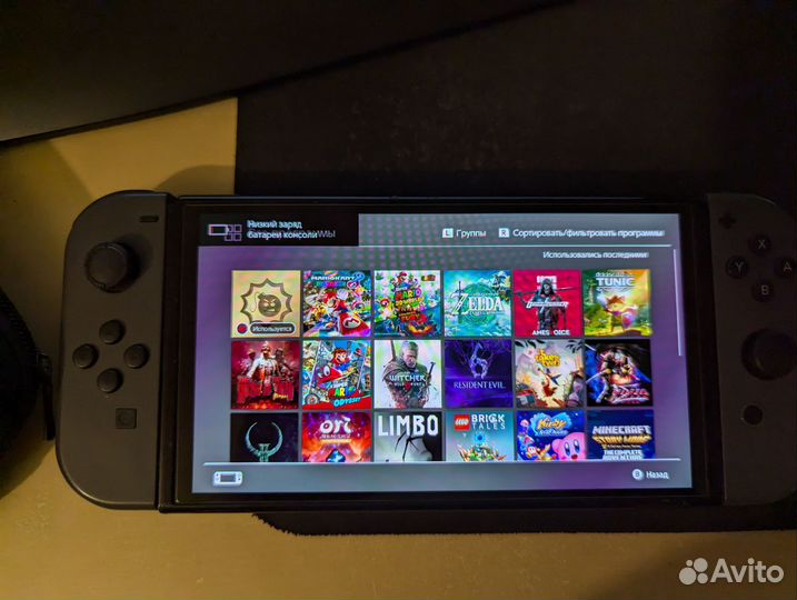 Nintendo switch oled 256gb прошитая