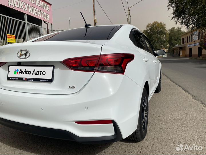 Hyundai Solaris 1.6 МТ, 2019, 51 000 км