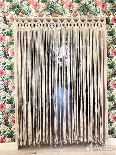 Шторы макраме на заказ