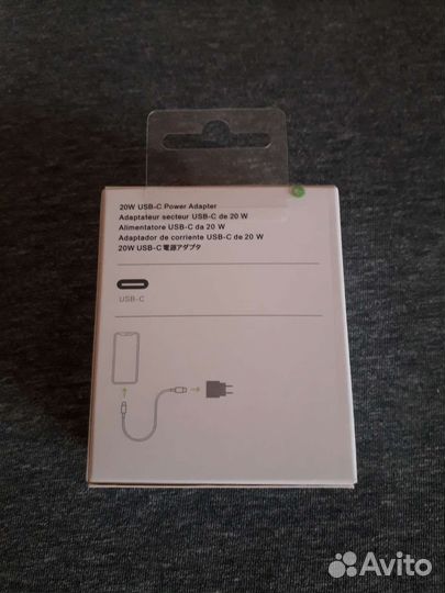 Оригинальная зарядка айфона 20w