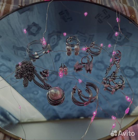 Бижутерия серьги