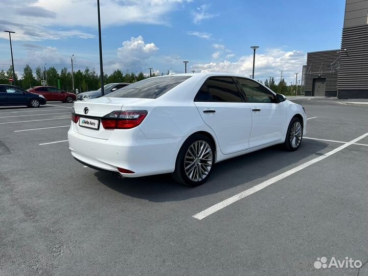 Toyota Camry 2.5 AT, 2017, 65 000 км