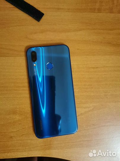 Смартфон huawei P20 lite 4/64+256 гб, голубой