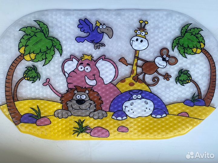 Коврик для ванной детский противоскользящий