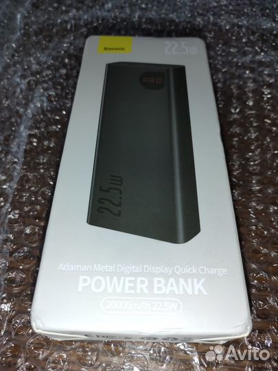 Powerbank Baseus ppadm20S 20000mAh /22,5 Вт Новый