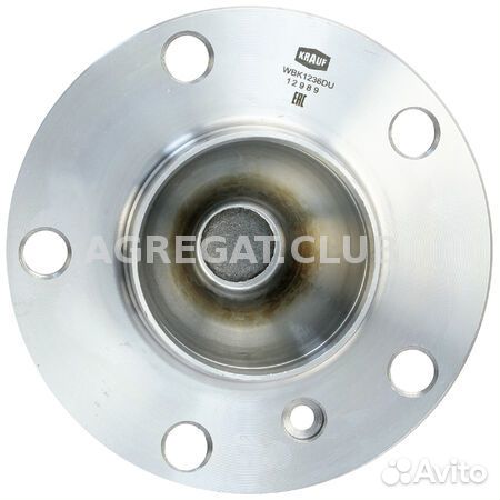 Ступица в сборе krauf WBK1236DU