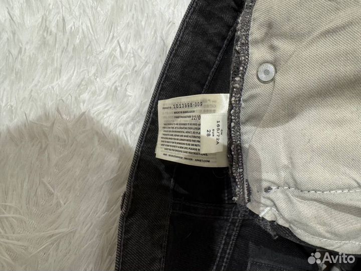 Джинсы Arket женские Barrel leg non-stretch EUR 28