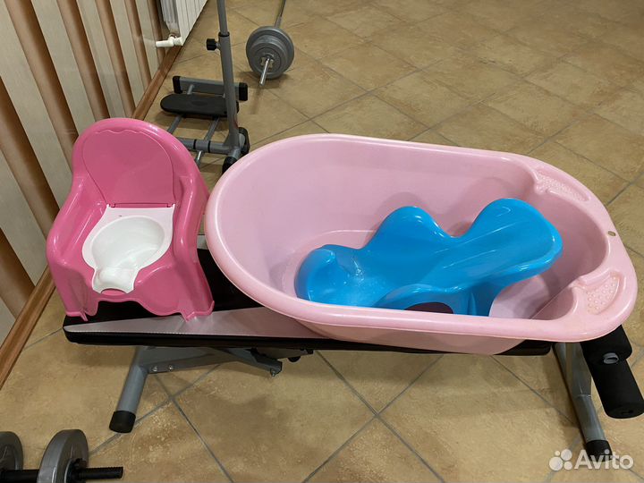 Ванночка горка горшок