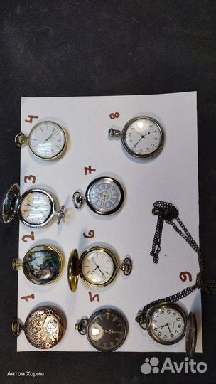 Карманные часы кварц