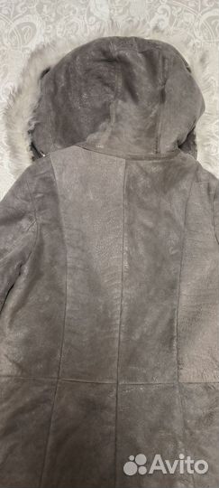 Дубленка натуральная женская 46 размер