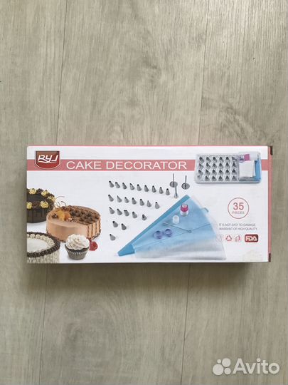 Набор для декорирования выпечки и тортов
