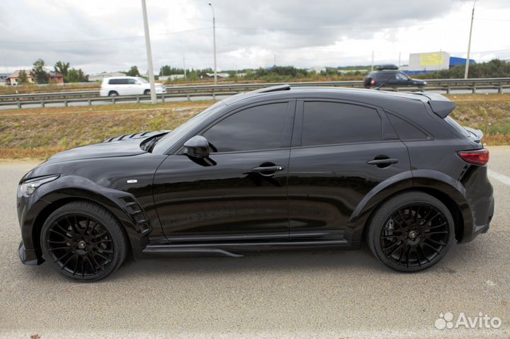 Спойлер Infiniti fx/qx70 (верхний)