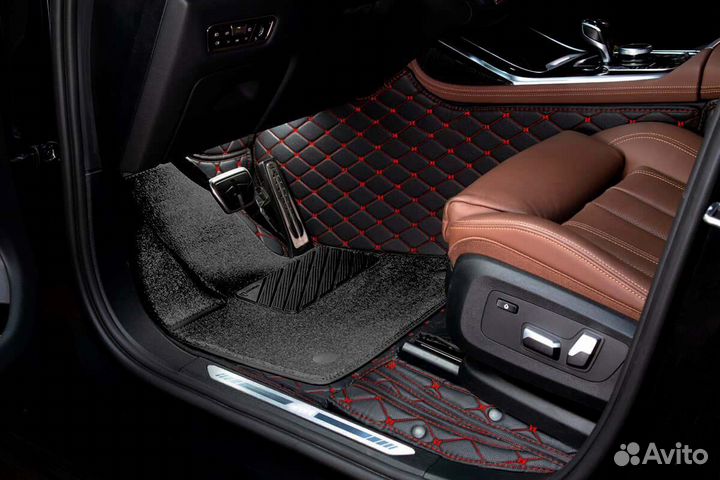 3D Коврики Hyundai Tucson из Экокожи