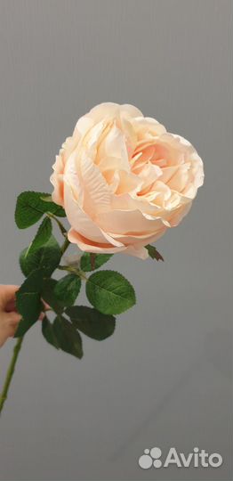 Искусственные цветы. Пионы и розы 70 см