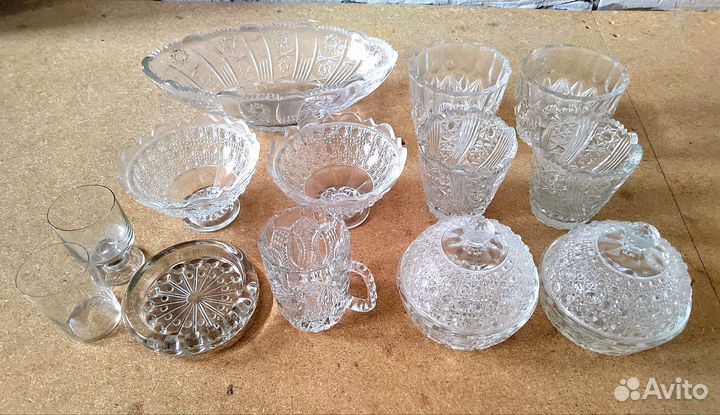 Хрустальная посуда СССР
