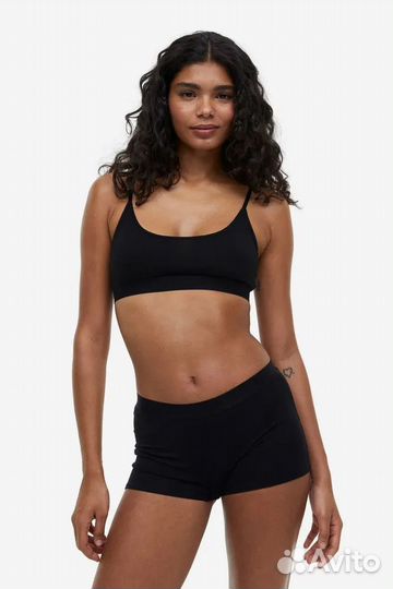 Набор женских трусиков шортиков H&M (хлопок), М