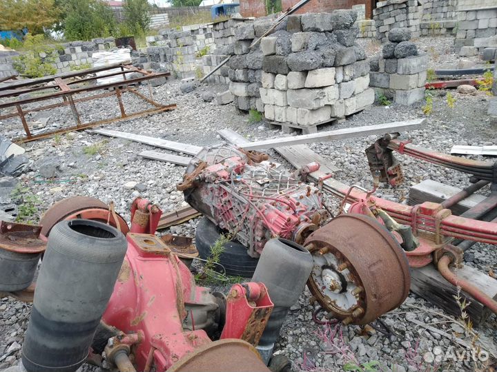 Задний мост ман 19