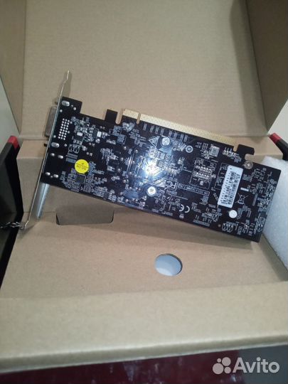 Видеокарта RX550 4gb RED Dragon