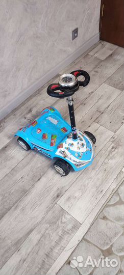 Машинка каталка электрическая