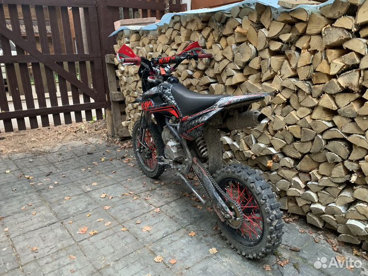 Питбайк kayo basic yx125 rolling moto edition