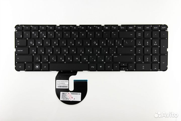 Клавиатура для HP Pavilion DV7-4000 без рамки, го