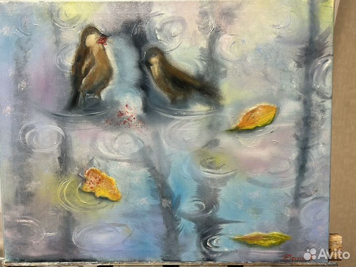 Картины на подрамнике, написанные маслом