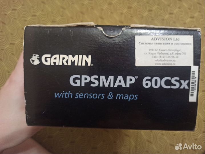 Навигация Garmin GPSmap 60CSx