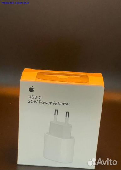 Блок Быстрой Зарядки Apple 20W