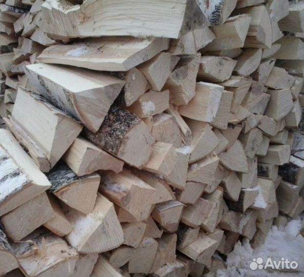 Дрова колотые
