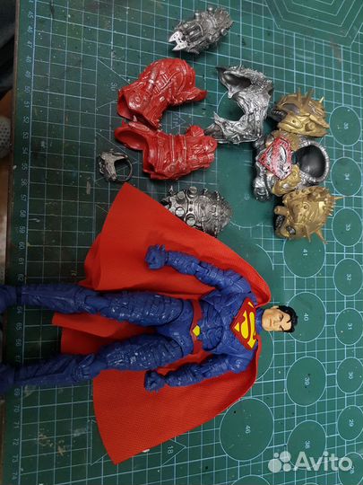 DC Superman Mcfarlane toys