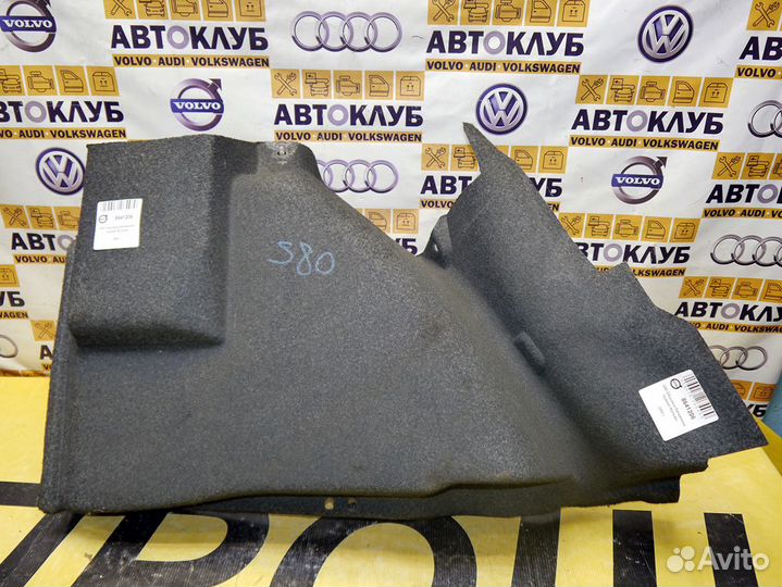 Обшивка багажника правая Вольво S80