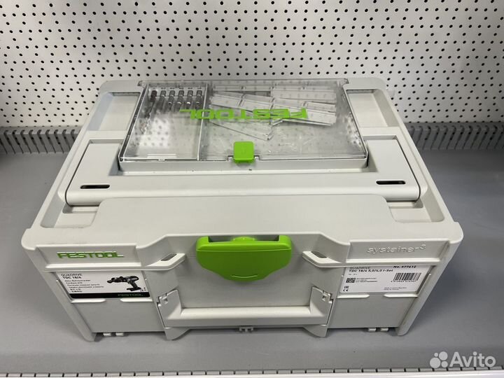 Аккумуляторный шуруповёрт Festool quadrive TDC