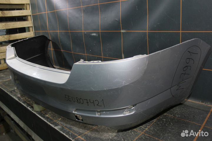 Бампер задний - Skoda Octavia A7