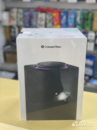 Умная колонка Алиса Яндекс станция Макс с Zigbee