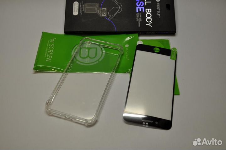 Чехол и плёнка iPhone 7, 7+, X