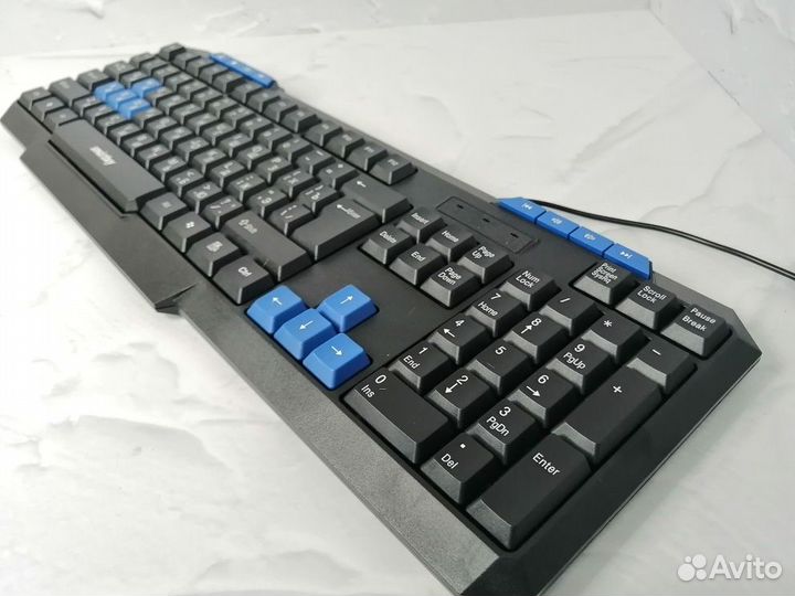 Клавиатура ONE 221, USB, мультимедийная, черная