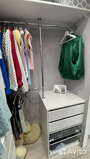 Гардеробная на заказ в рассрочку